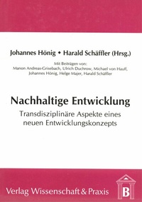 Abbildung von: Nachhaltige Entwicklung. - Verlag Wissenschaft & Praxis