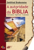 Cover: A autoridade da B&iacute;blia - EDITORA SINODAL