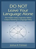 Cover: DO NOT Leave Your Language Alone - Routledge
