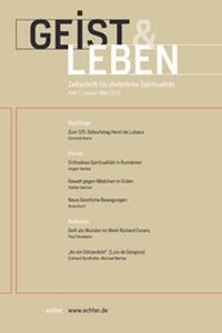 Abbildung von: Geist & Leben 1/2021 - Echter