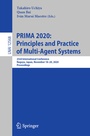Cover: PRIMA 2020: Principles and Practice of Multi-Agent Systems - Springer
