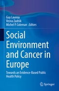 Cover: Social Environment and Cancer in Europe - Springer