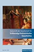 Cover: Zeitschrift der Gesellschaft f&uuml;r Schleswig-Holsteinische Geschichte - Matthiesen