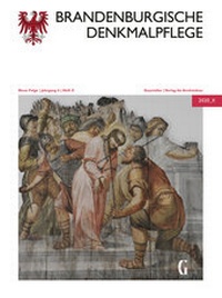 Abbildung von: Brandenburgische Denkmalpflege | Neue Folge - Geymüller Verlag für Architektur