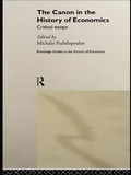 Cover: The Canon in the History of Economics - Routledge