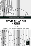 Cover: Spaces of Law and Custom - Routledge
