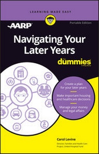Abbildung von: Navigating Your Later Years For Dummies - Wiley