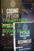 Cover: THE PYTHON BIBLE 2 BOOKS IN ONE (color version) - Charlie Creative Lab