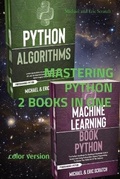 Cover: MASTERING PYTHON 2 BOOKS IN ONE (color version) - Luca Pino