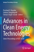 Cover: Advances in Clean Energy Technologies - Springer