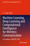 Cover: Machine Learning, Deep Learning and Computational Intelligence for Wireless Communication - Springer