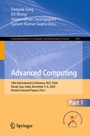 Cover: Advanced Computing - Springer