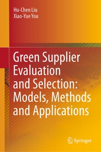 Abbildung von: Green Supplier Evaluation and Selection: Models, Methods and Applications - Springer