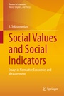 Cover: Social Values and Social Indicators - Springer