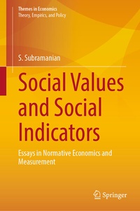 Enlarge image Cover: Social Values and Social Indicators - Springer