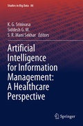 Cover: Artificial Intelligence for Information Management: A Healthcare Perspective - Springer