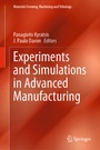 Cover: Experiments and Simulations in Advanced Manufacturing - Springer