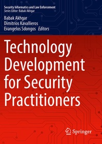Enlarge image Cover: Technology Development for Security Practitioners - Springer