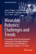 Cover: Wearable Robotics: Challenges and Trends - Springer