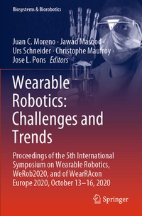 Enlarge image Cover: Wearable Robotics: Challenges and Trends - Springer