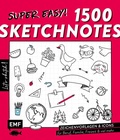 Cover: Let's sketch! Super easy! 1500 Sketchnotes - Edition Michael Fischer / EMF Verlag