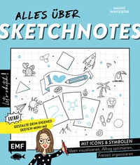 Abbildung von: Let's sketch! Alles über Sketchnotes - Mit Icons und Symbolen Ideen visualisieren, Alltag optimieren, Freizeit organisieren - Edition Michael Fischer / EMF Verlag