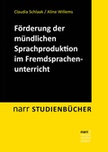 Cover: F&ouml;rderung der m&uuml;ndlichen Sprachproduktion im Fremdsprachenunterricht - Narr Francke Attempto