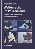 Bild: Waffenrecht im Polizeidienst - Juristischer Fachverlag Busche Kiel