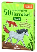Cover: 50 wundersame Tierr&auml;tsel - Wald - moses Verlag