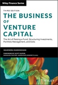 Cover: The Business of Venture Capital - Wiley