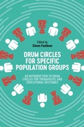 Cover: Drum Circles for Specific Population Groups - Jessica Kingsley Publishers
