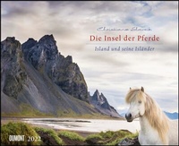 Abbildung von: Die Insel der Pferde: Island und seine Isländer 2022 - Pferde- und Landschafts-Kalender - Querformat 52 x 42,5 cm - DuMont Buchverlag