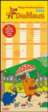 Cover: Die Maus 2022 - DUMONT Mega-Familienkalender mit 6 Spalten - Familienplaner mit 2 Stundenpl&auml;nen und Ferientabelle - Hochformat 30,0 x 70,0 cm - DuMont Buchverlag