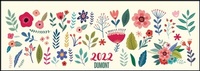 Abbildung von: Tischquerkalender Blumenwiese 2022 - hübsches Blumendesign - 29,7 x 10,5 cm - Spiralbindung - mit viel Platz für Einträge - DuMont Kalenderverlag
