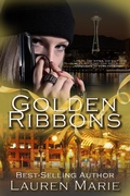 Cover: Golden Ribbons (The Miss Demeanor Detective Agency Series, #2) - The Miss Demeanor Detective Agency Series