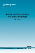 Cover: Advice to Entrepreneurs and Small Business - now publishers Inc