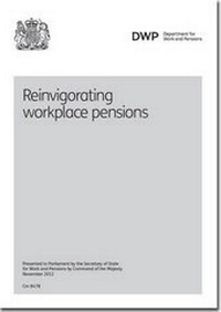 Enlarge image Cover: Reinvigorating workplace pensions - TSO