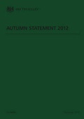 Cover: Autumn statement 2012 - TSO