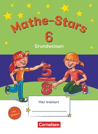 Abbildung von: Mathe-Stars - Grundwissen - 6. Schuljahr - Cornelsen Verlag