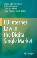 Cover: EU Internet Law in the Digital Single Market - Springer