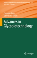 Cover: Advances in Glycobiotechnology - Springer