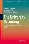 Cover: The University Becoming - Springer