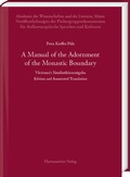 Cover: A Manual of the Adornment of the Monastic Boundary - Harrassowitz Verlag
