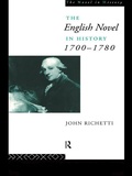 Cover: The English Novel in History 1700-1780 - Routledge