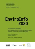 Cover: Environmental Informatics: New perspectives in Environmental Information Systems: Transport, Sensors, Recycling - Shaker
