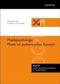 Cover: Musikpsychologie - Musik im audiovisuellen Kontext - Waxmann