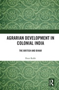 Cover: Agrarian Development in Colonial India - Routledge India