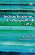 Cover: A Research Agenda for Employee Engagement in a Changing World of Work - Edward Elgar Publishing