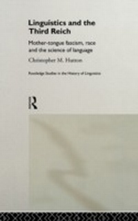 Enlarge image Cover: Linguistics and the Third Reich - Routledge