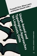 Cover: Usage-based and Typological Approaches to Linguistic Units - John Benjamins Publishing Co